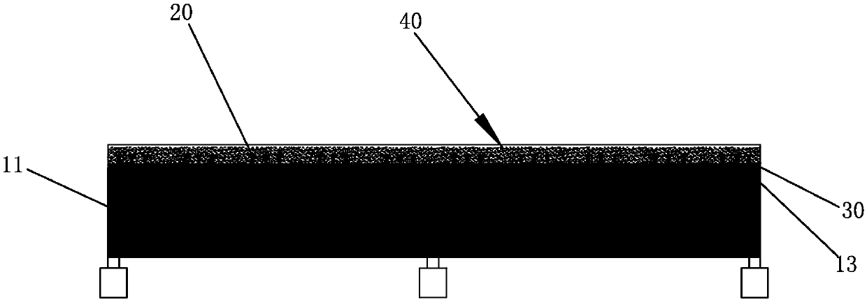 Combined bridge capable of prolonging fatigue life of shear connectors and manufacturing method thereof