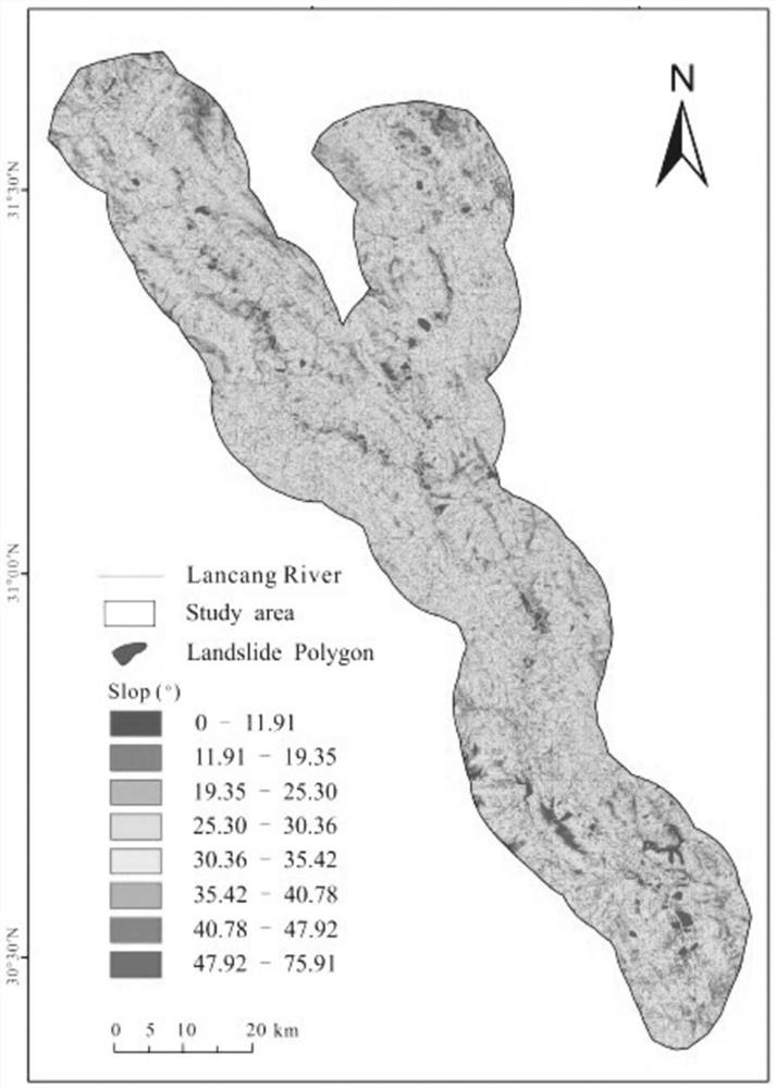 Landslide susceptibility evaluation method based on earth surface deformation and disaster-pregnant environment conditions