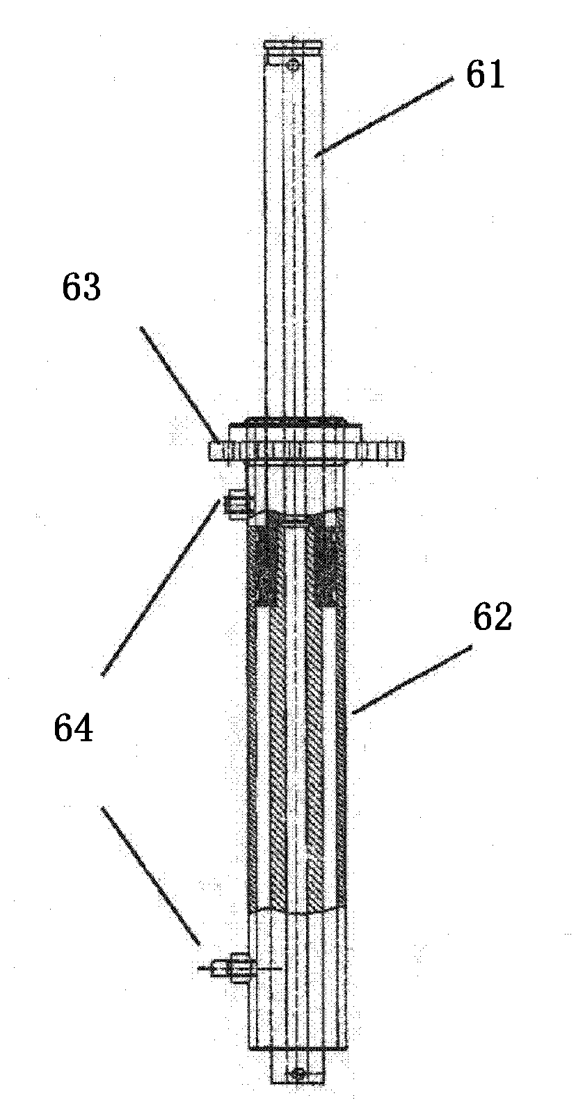 Trenchless built-in sleeve pipeline repairing equipment and method