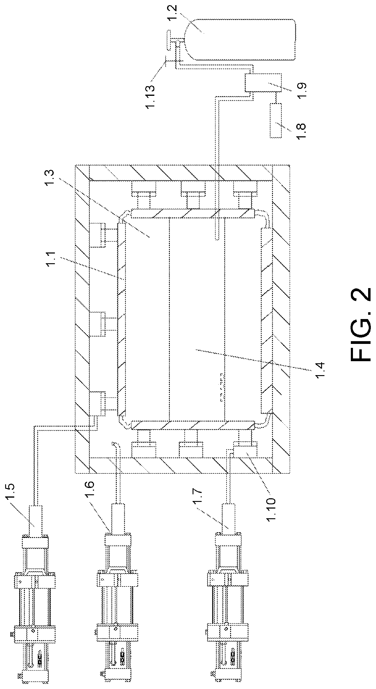 Simulation test method for gas extraction from tectonically-deformed coal seam in-situ by depressurizing horizontal well cavity