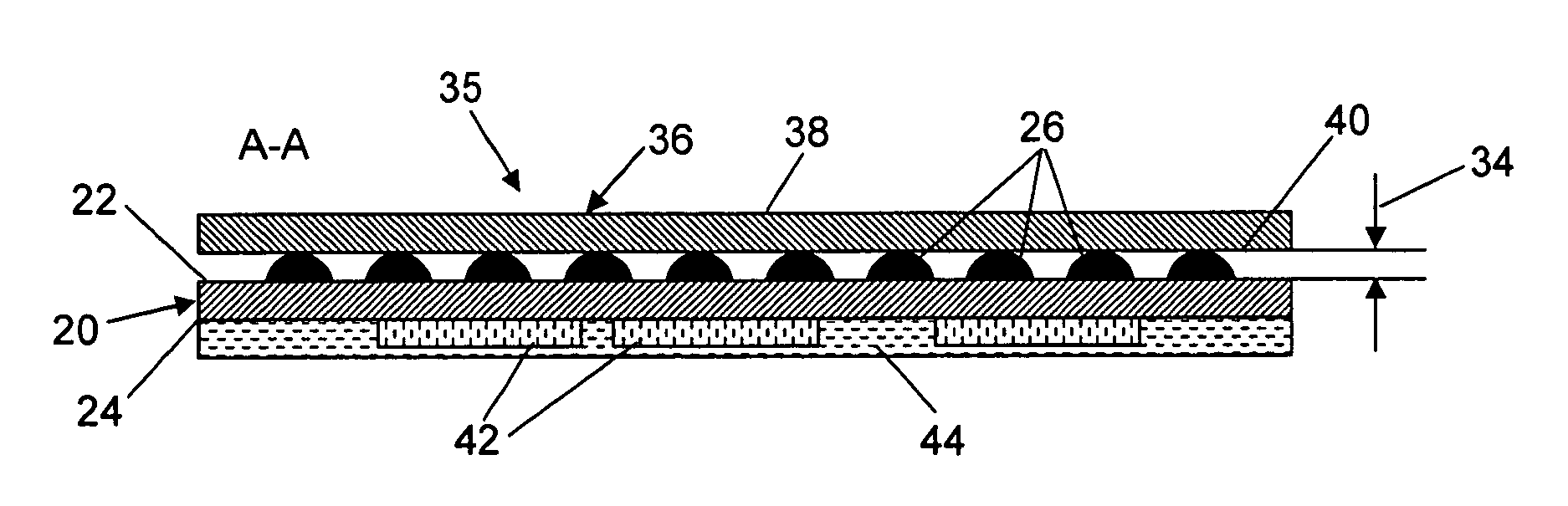 Repositionable labels using dot patterned adhesive