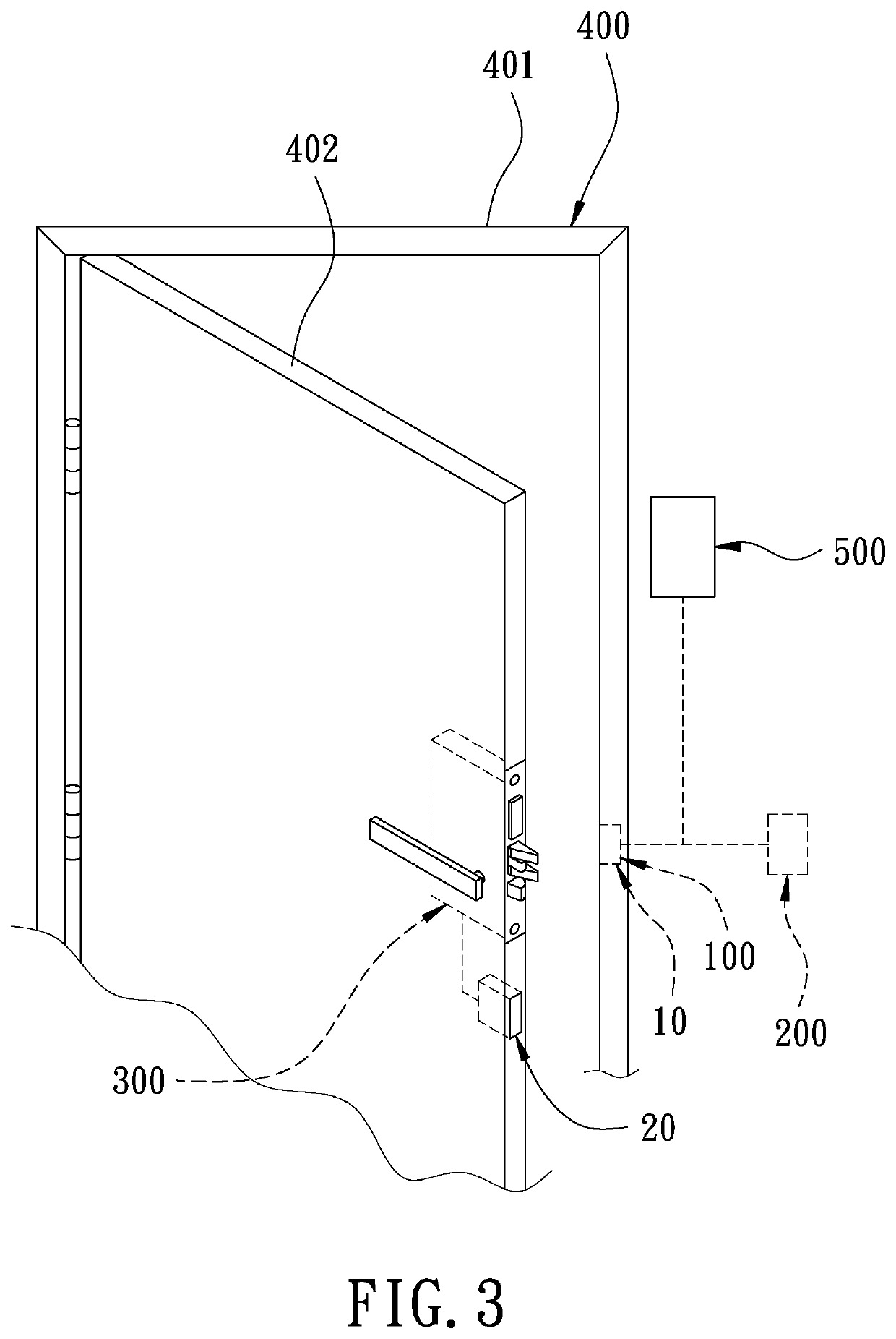 Wireless power supply device and method applied to electronic lock