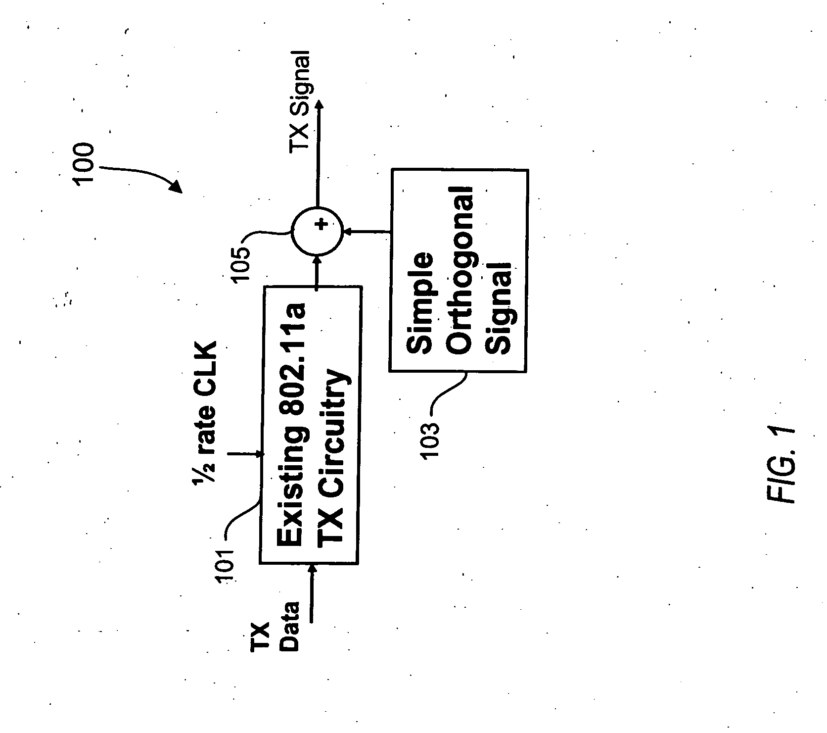 Modified OFDM subcarrier profile