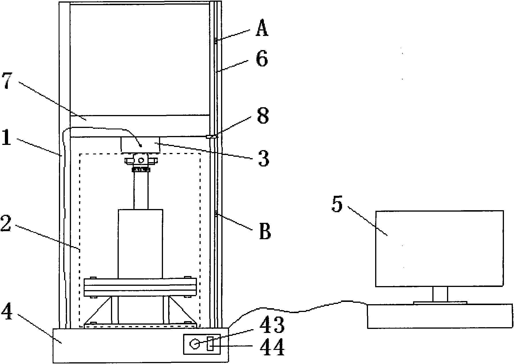 Method and device for simulating straw compression molding