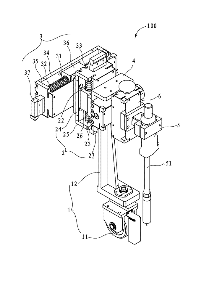 Automatically tracking device of welded joint machinery