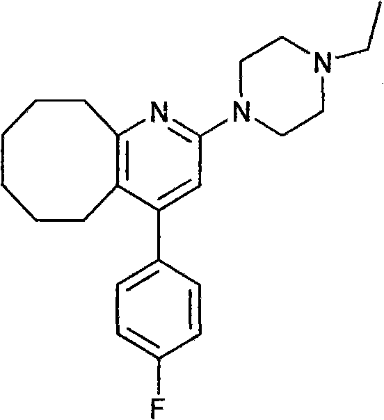 Blonanserin-contained oral preparation for treating schizophrenia