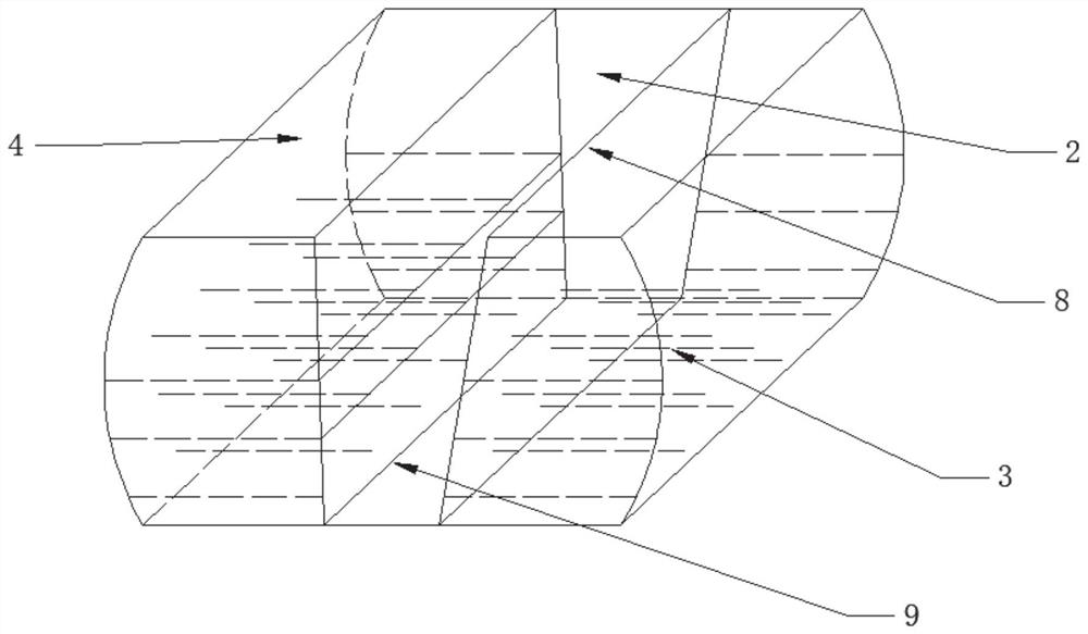 Drainage device and method suitable for excavation of tunnel steps in water-rich soft rock stratum