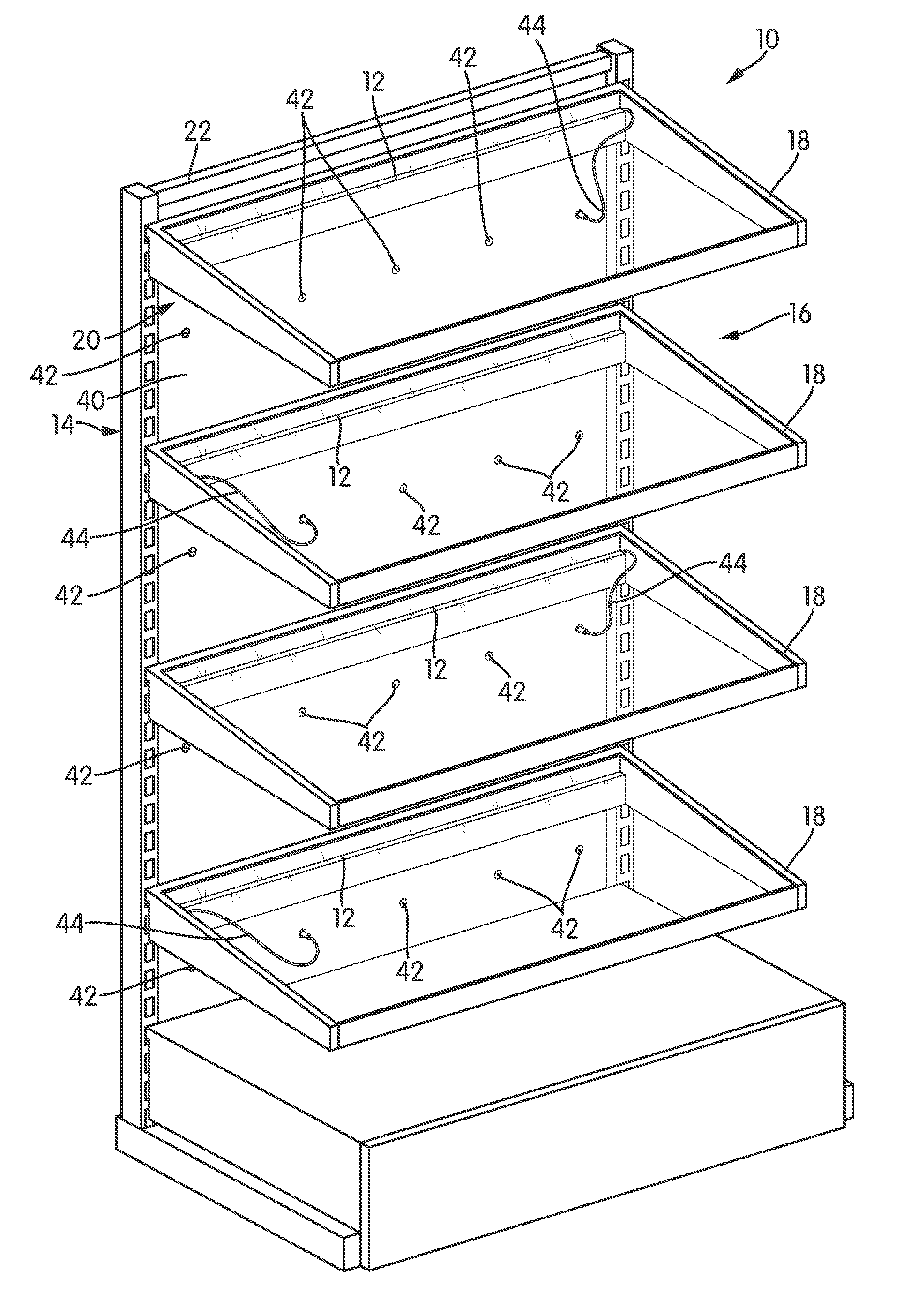 Wiring and connection management system for installation of LED light engines