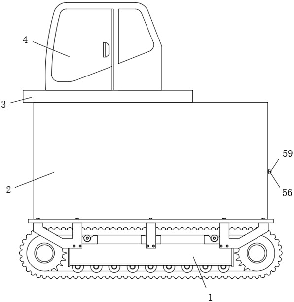 Tea tree heavy pruning and soil turning integrated device and using method thereof