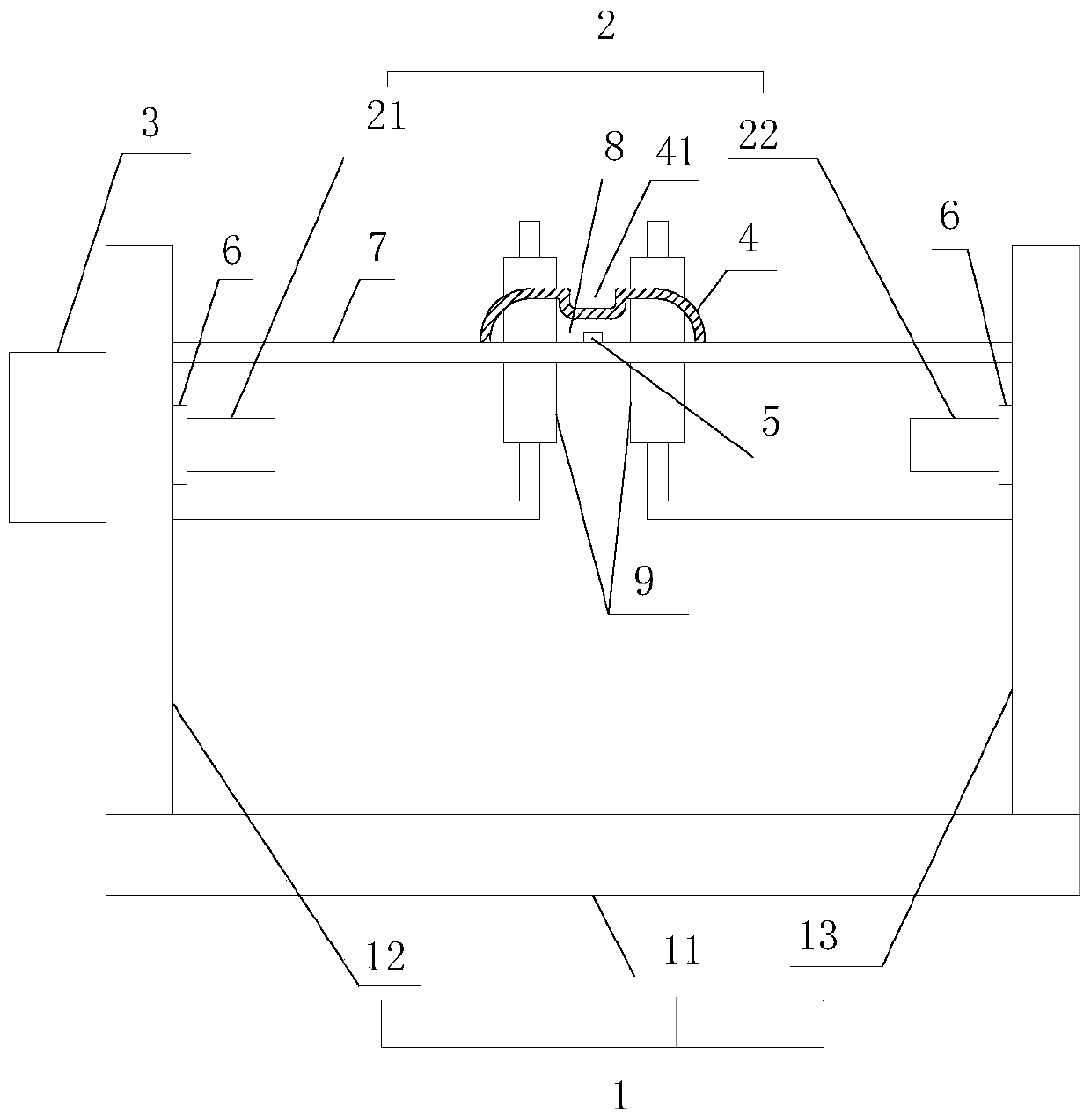 A pay-off rack with automatic speed adjustment