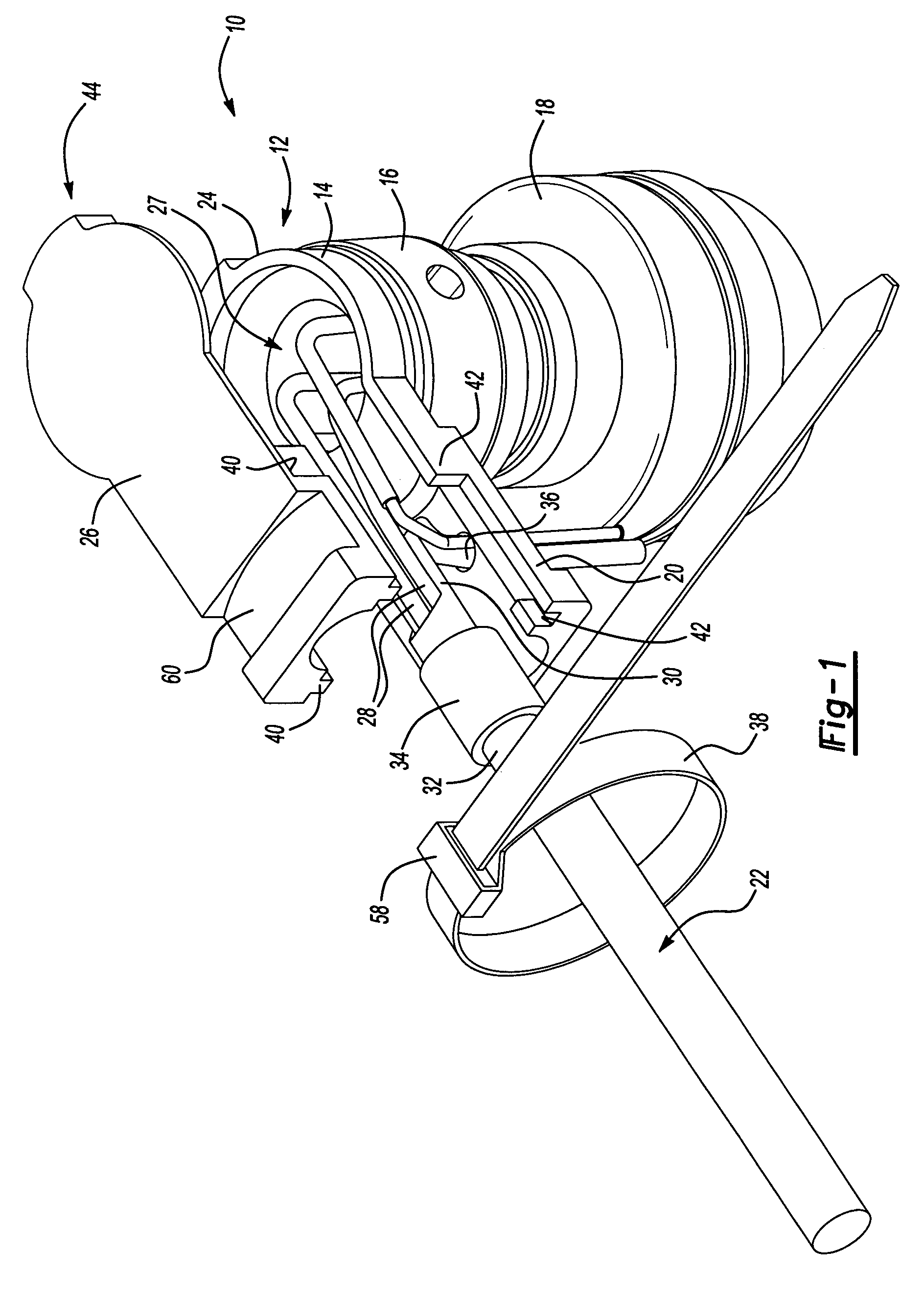 Miniature, shielded electrical connector with strain relief