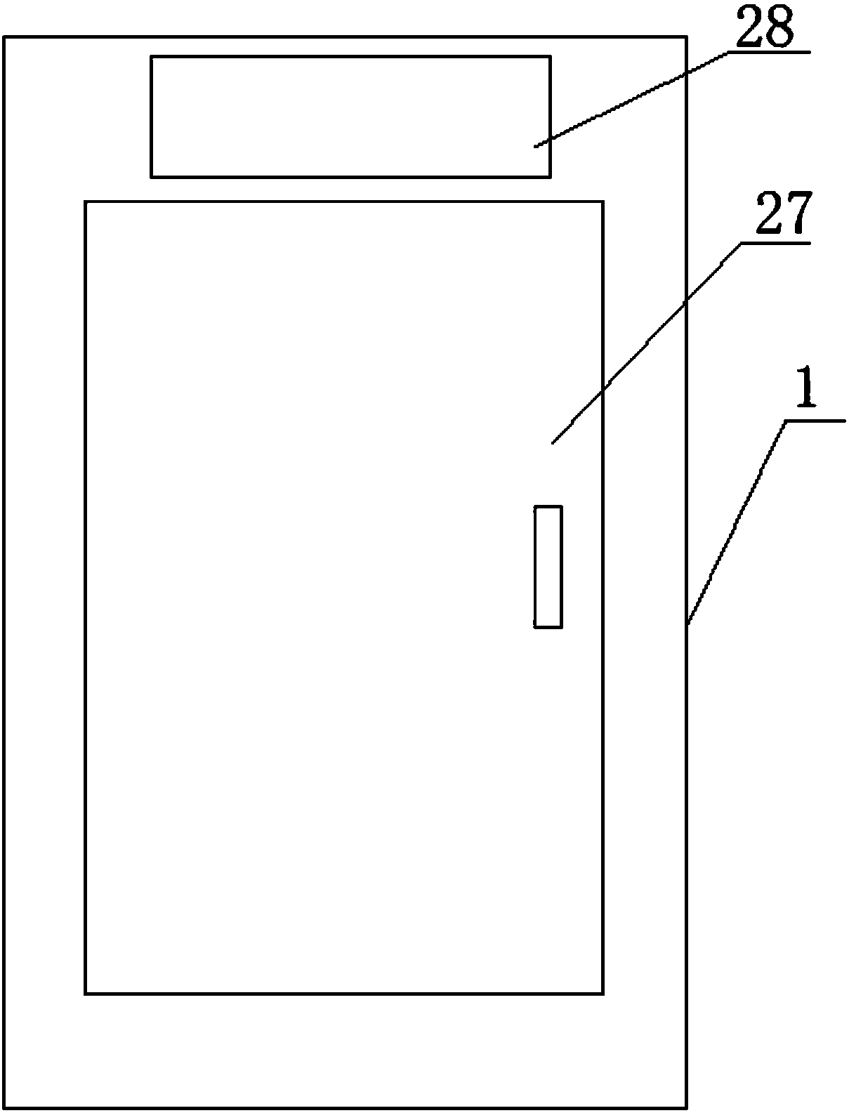 Household shoe cabinet capable of increasing space utilization rate