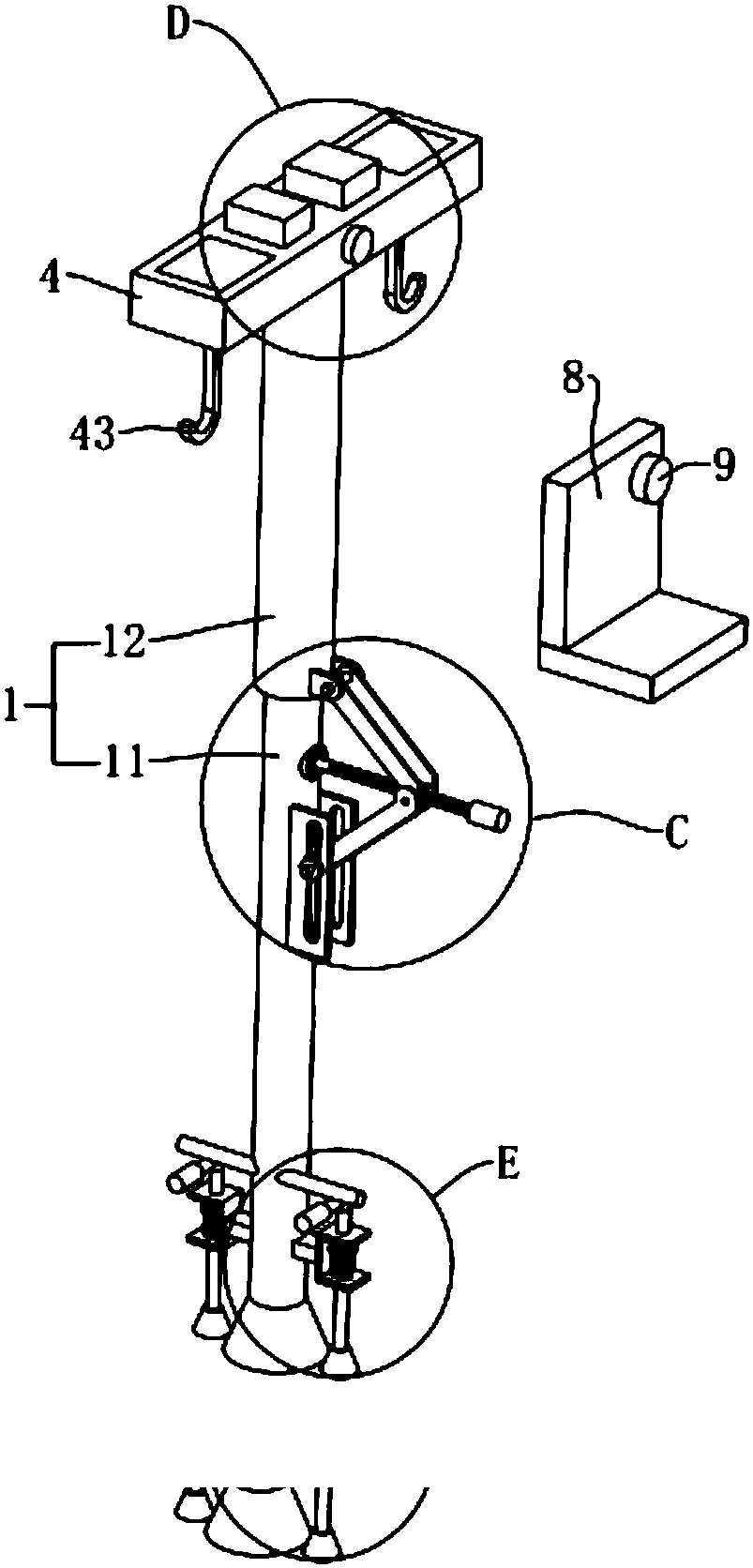 Child infusion stand