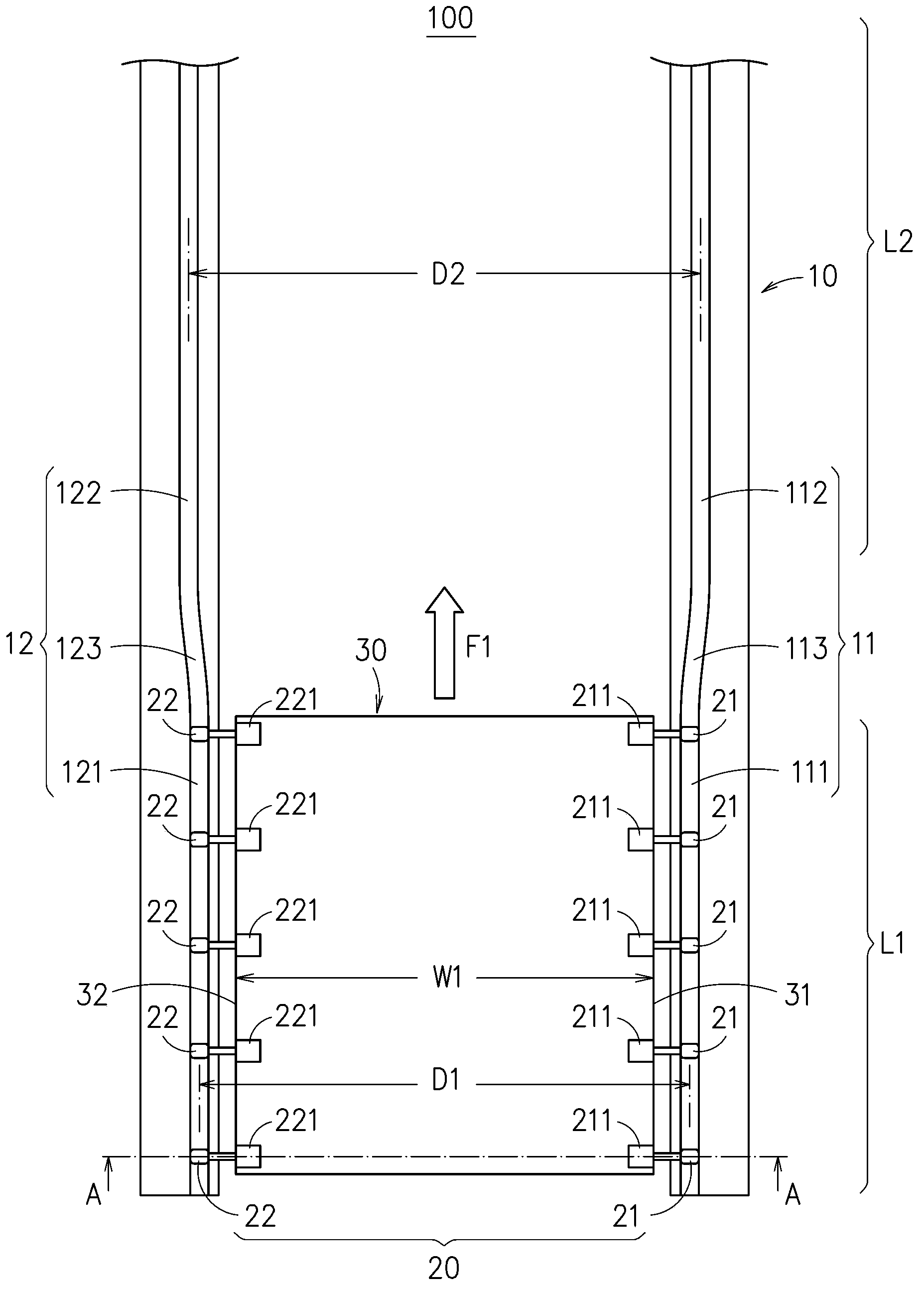 Substrate transmitting device