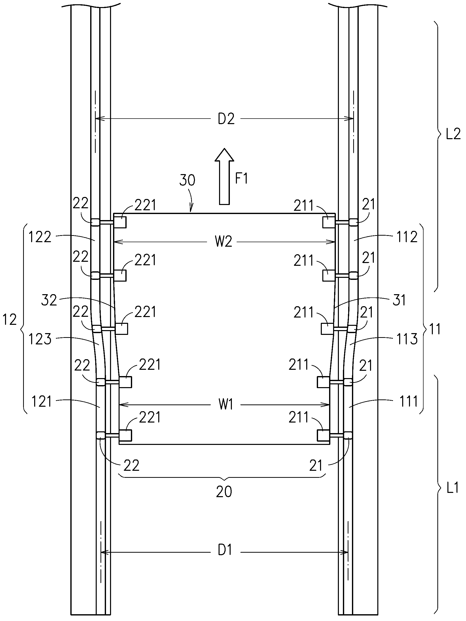 Substrate transmitting device