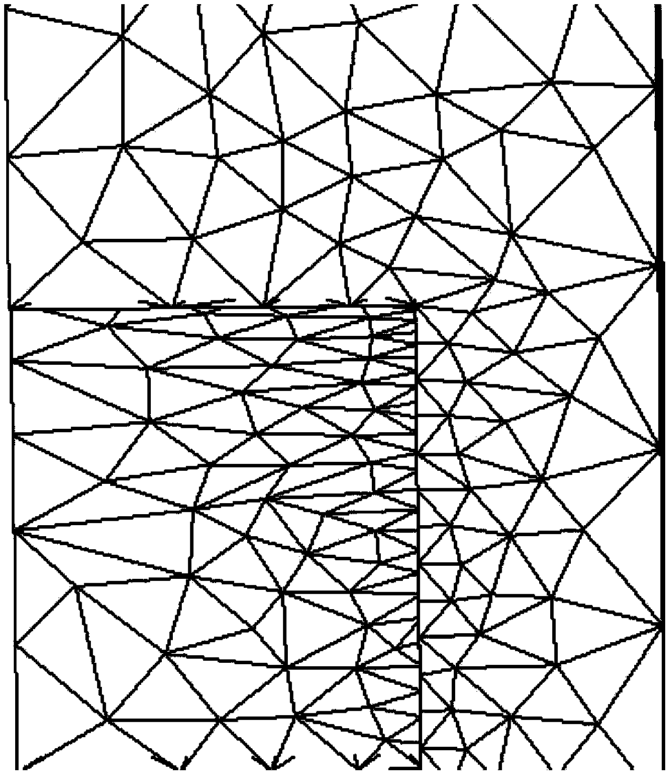 Particle movement driving finite element algorithm applied to PIC