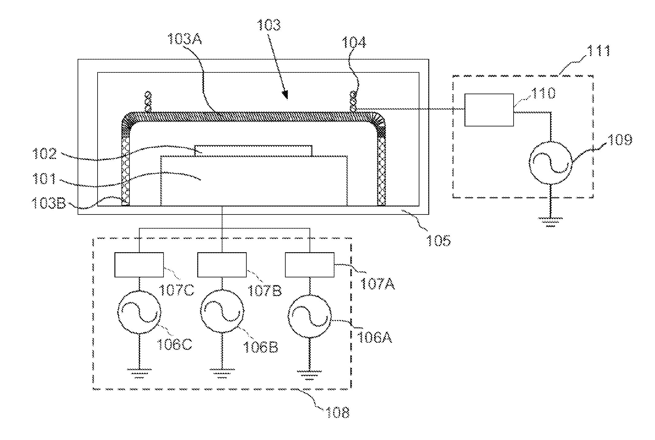 Plasma texturing reaction apparatus