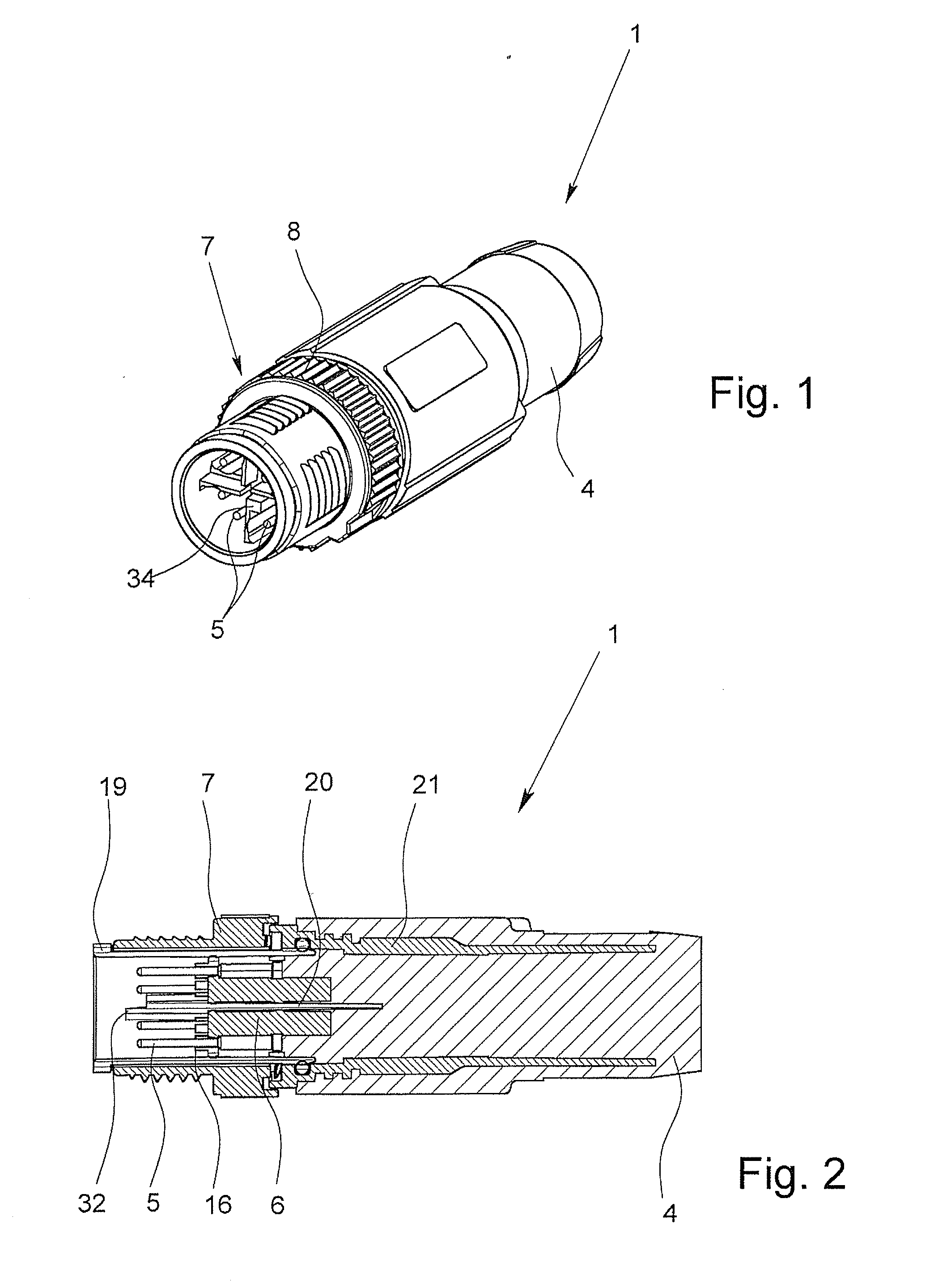 Electrical plug-in connector and electrical plug-in connection