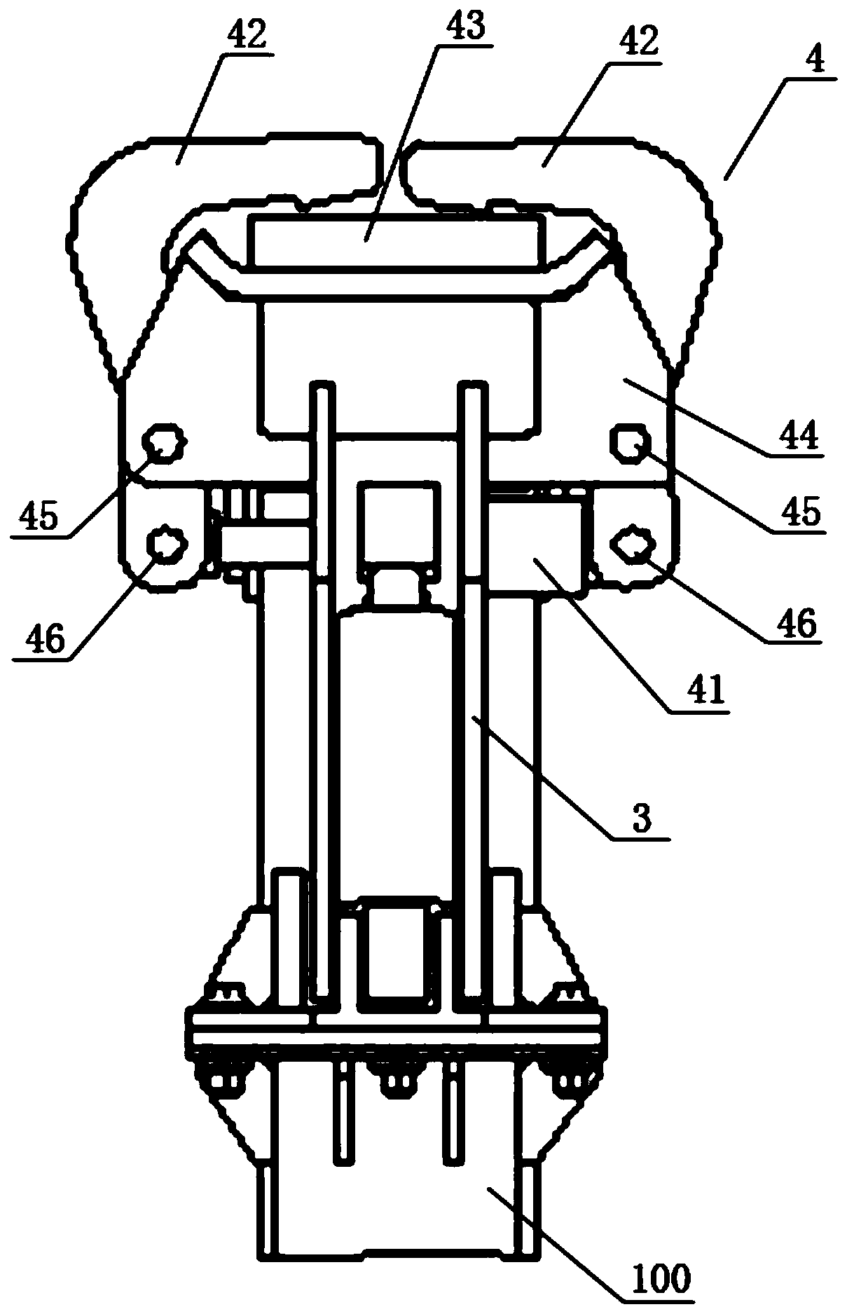 Arch frame clamping manipulator