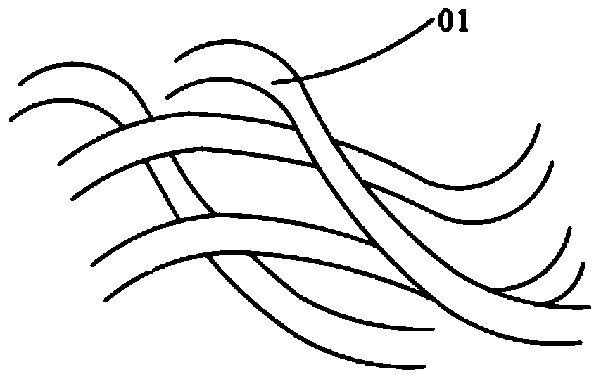 Multifunctional skin care fabric and preparation method and application thereof