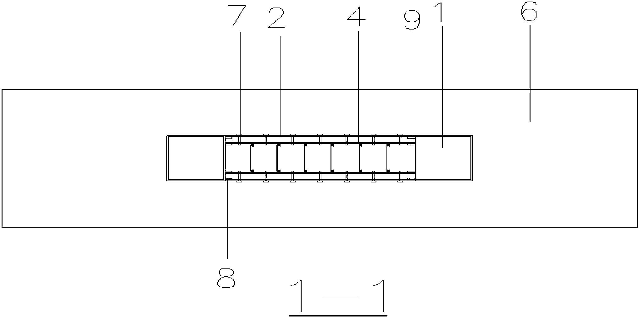 Composite shear wall with concrete-filled steel tube frames and double steel plates with concealed bracings and construction method thereof