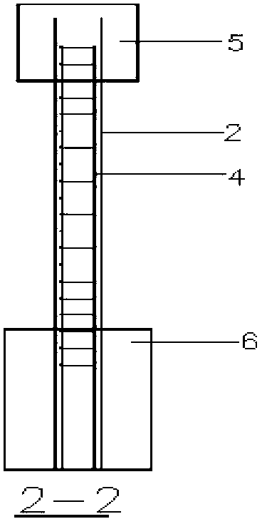 Composite shear wall with concrete-filled steel tube frames and double steel plates with concealed bracings and construction method thereof