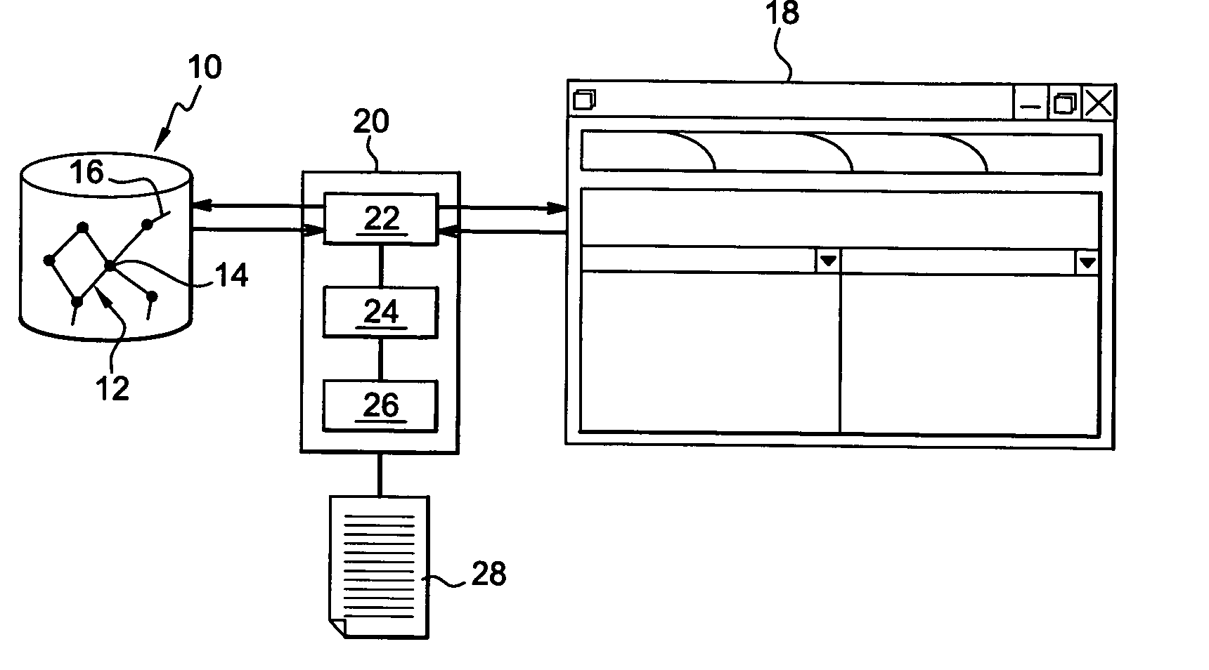 System for generating queries