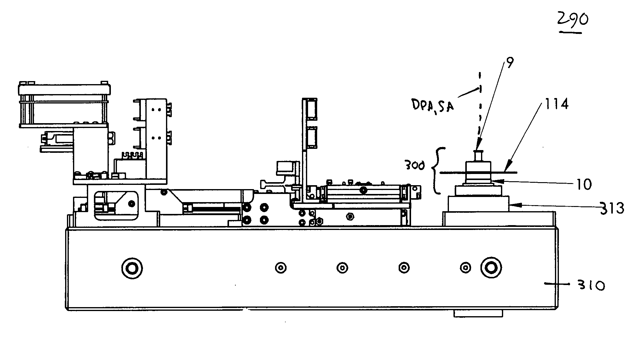 Vacuum chuck spinstand for testing magnetic heads and disks