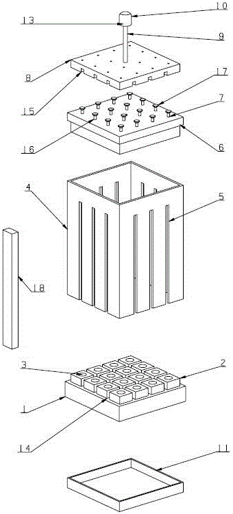 Skewered food preparation box