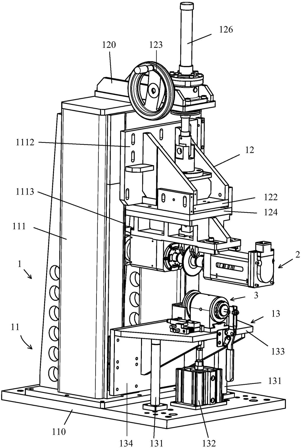 Ultrasonic rolling welding machine