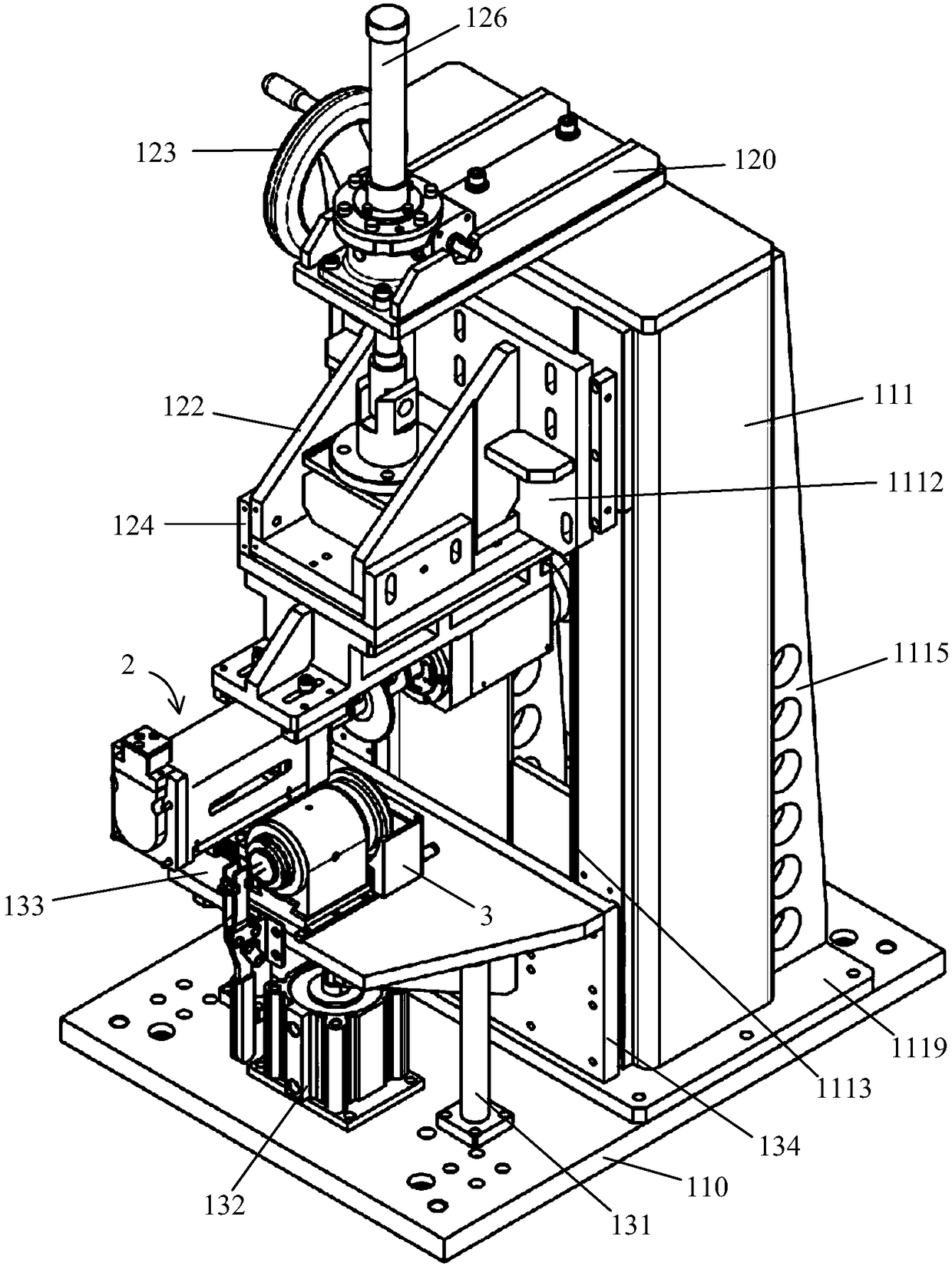 Ultrasonic rolling welding machine