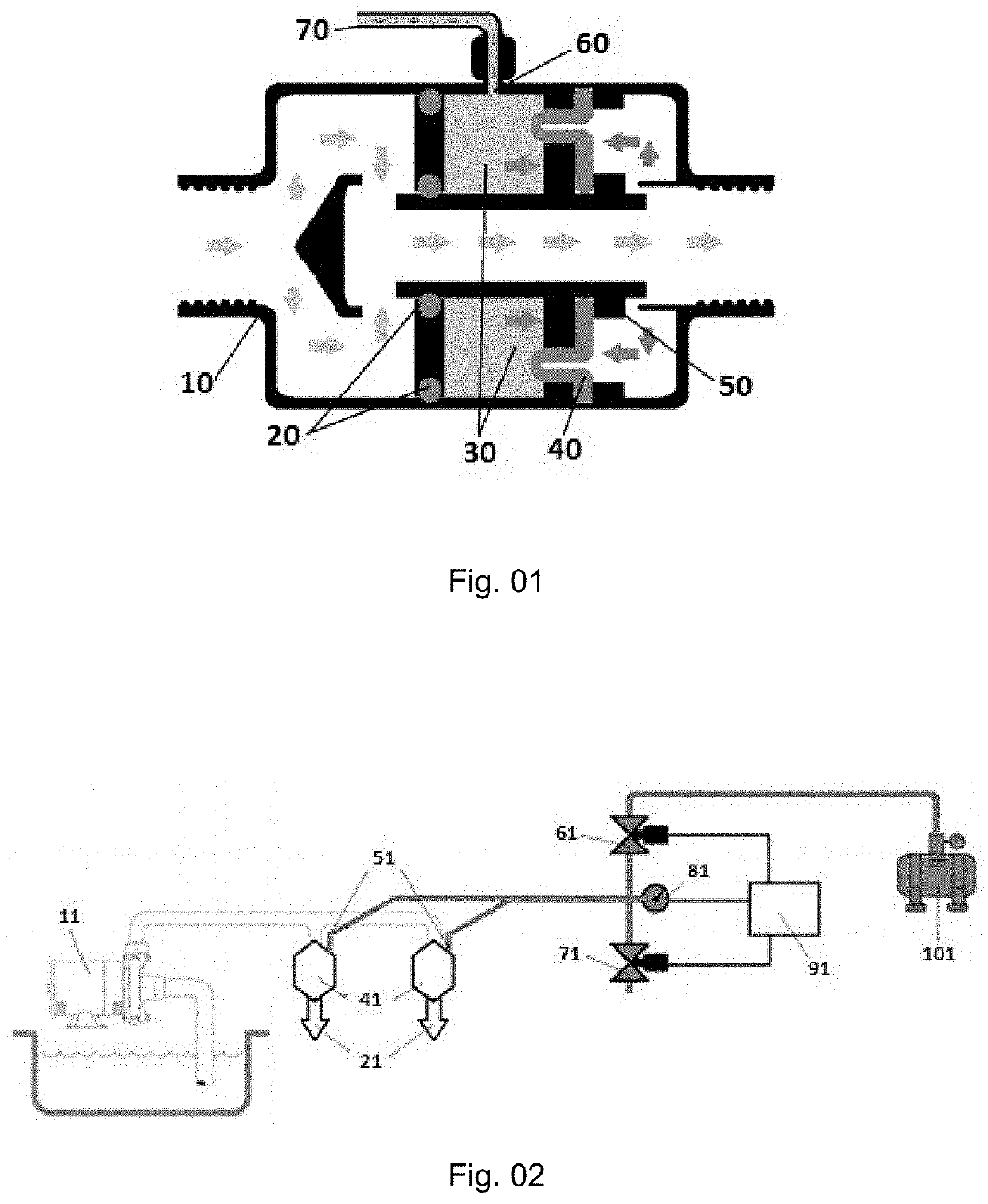 Adjustment and remote control system with a pressure regulator for irrigation systems