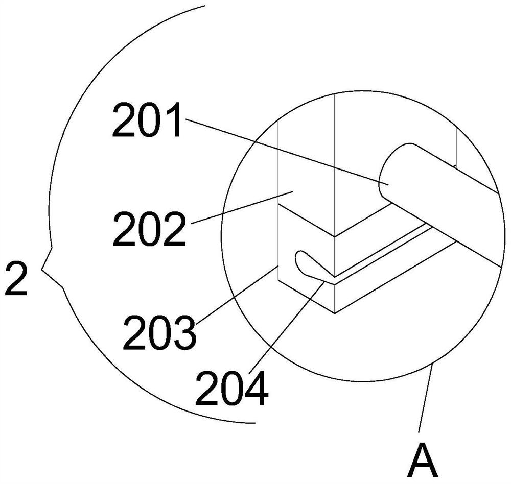 Treatment mechanism for cleaning test tube for chemical experiment