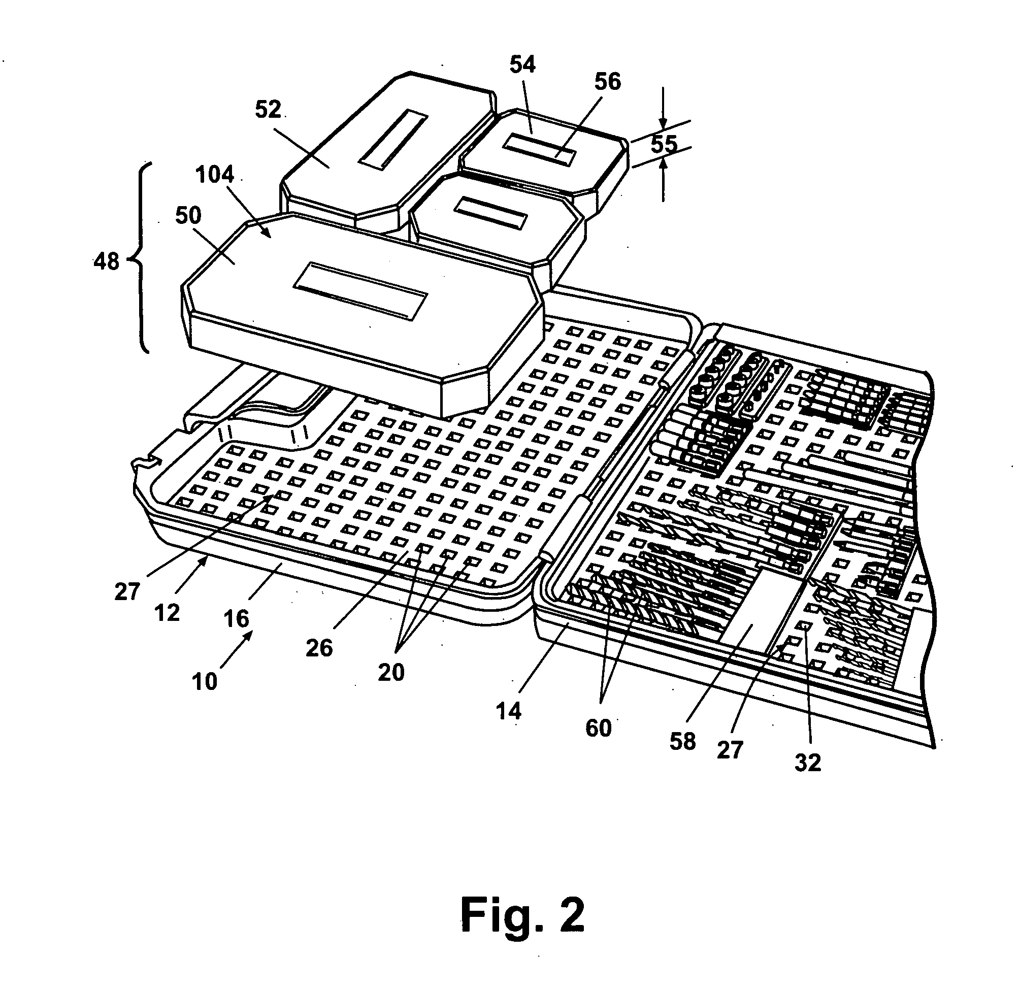 Tool and accessory container