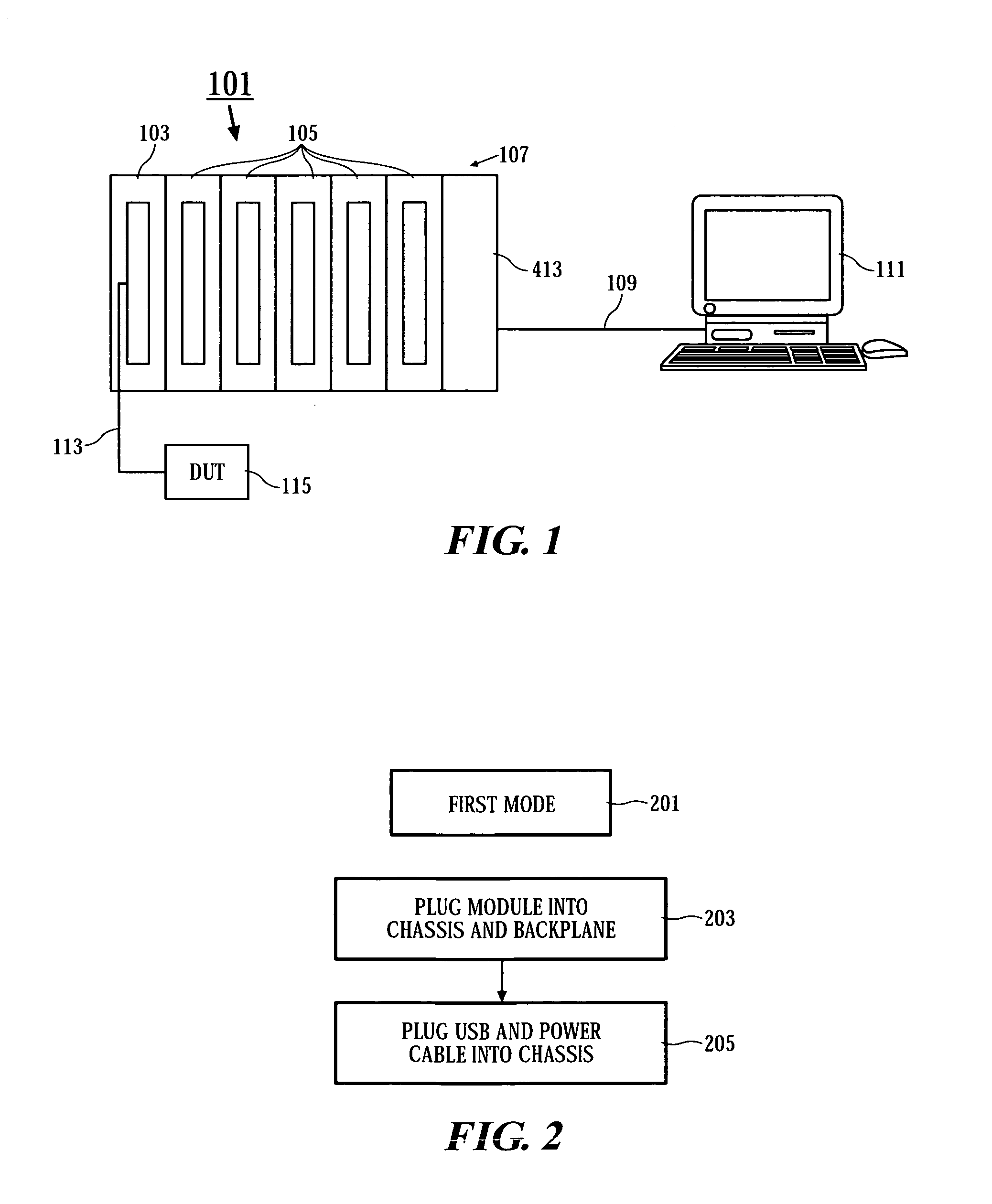 Multiple configuration stackable instrument modules