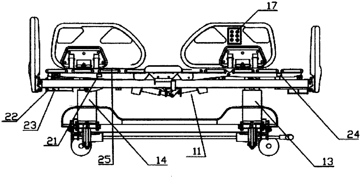 Technology for controlling multifunctional medical bed and home care bed by mobile phone or tablet computer