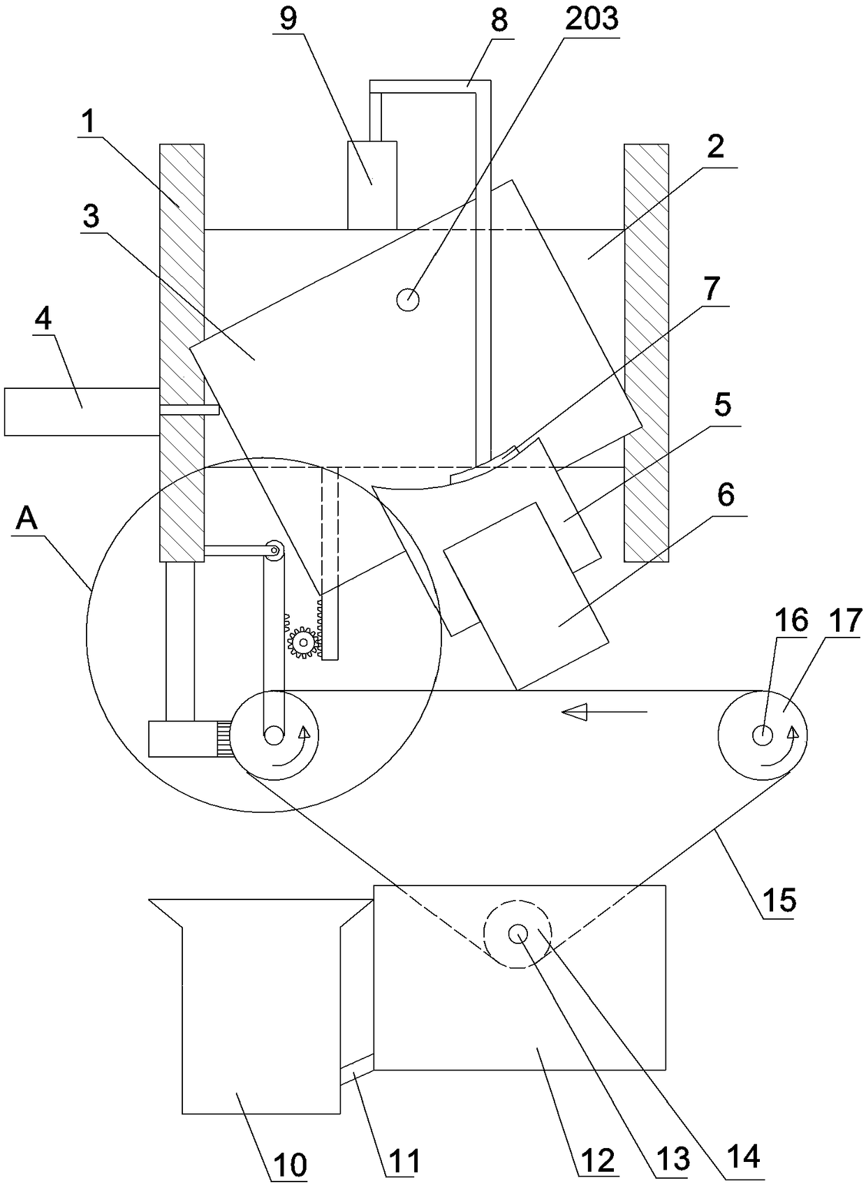 Production equipment of wood furniture