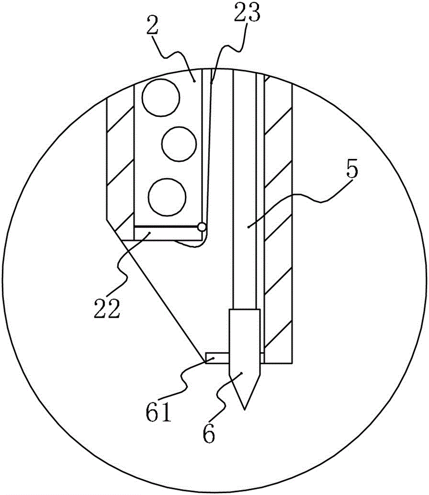 Simple sowing pipe