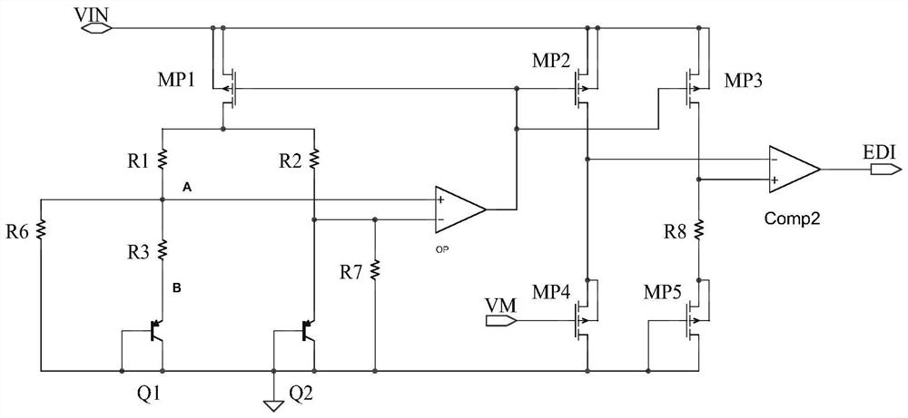 Overvoltage detection circuit, overcurrent detection circuit and protection detection circuit