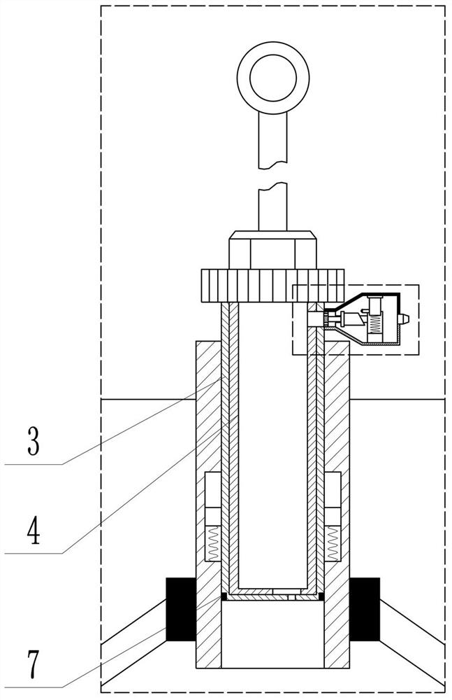 Rapid monitoring device for postoperative drainage in thyroid and breast surgery department