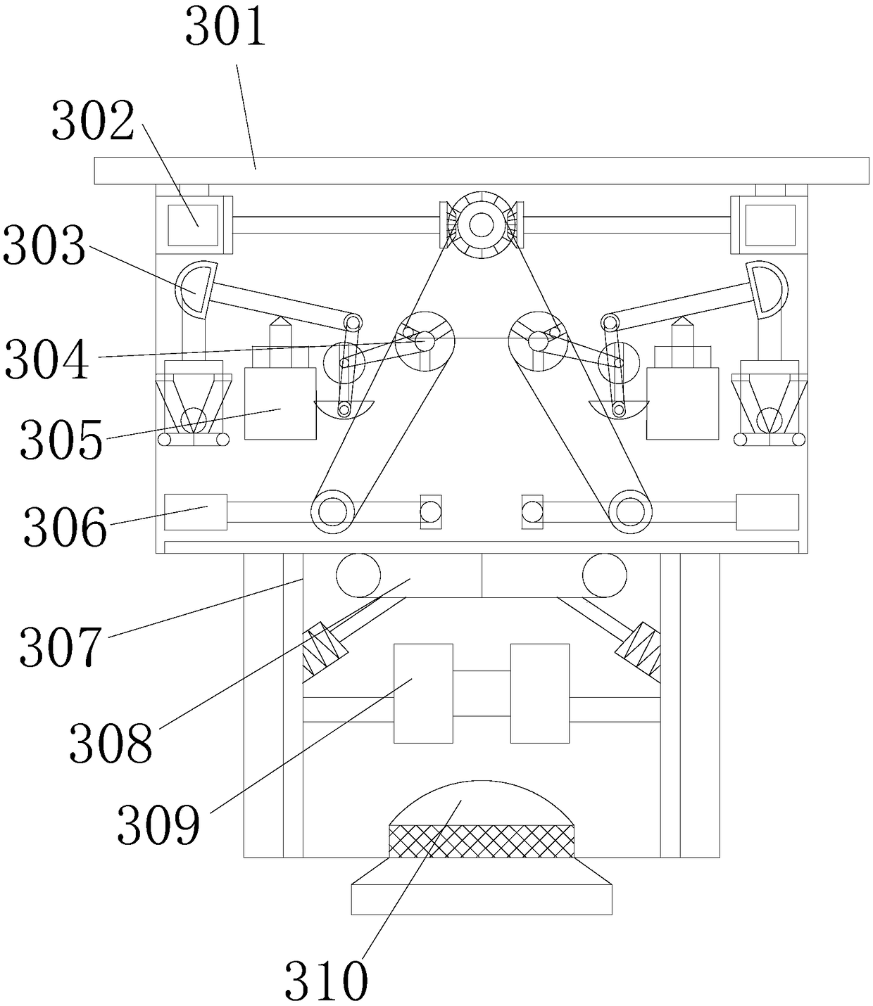 Leak detecting device of drainage pipeline