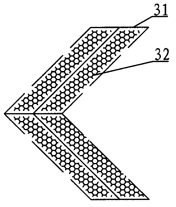 Municipal road sound absorption isolation strip