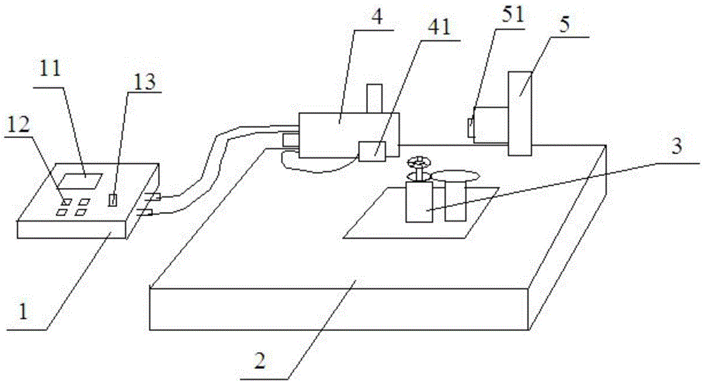 Motor rotor intelligent deflection test system