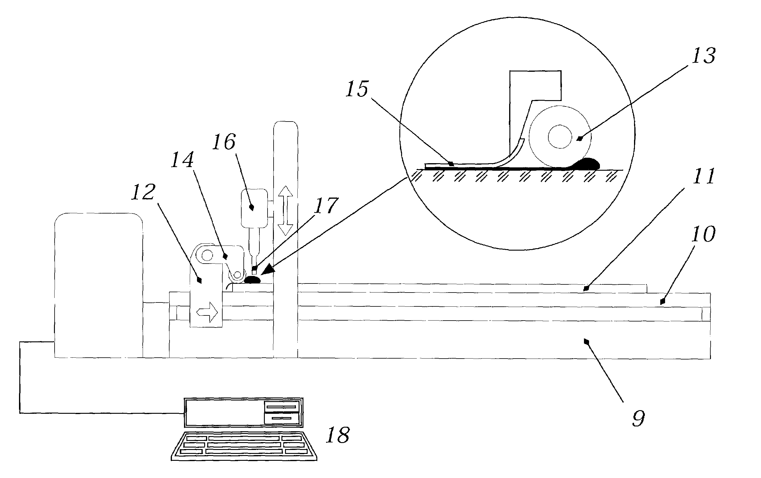 Technological machinery for production of polarizers