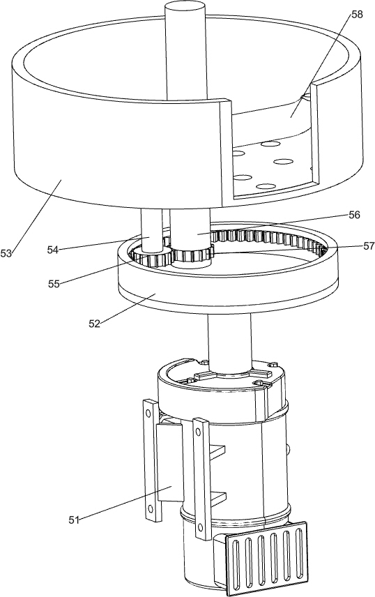 Ash removing device for traditional Chinese medicine processing