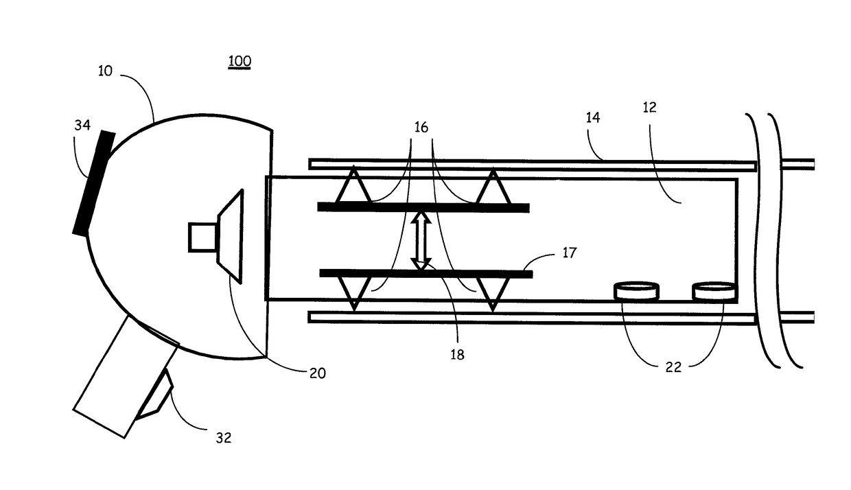 Non-traversing tube inspection system