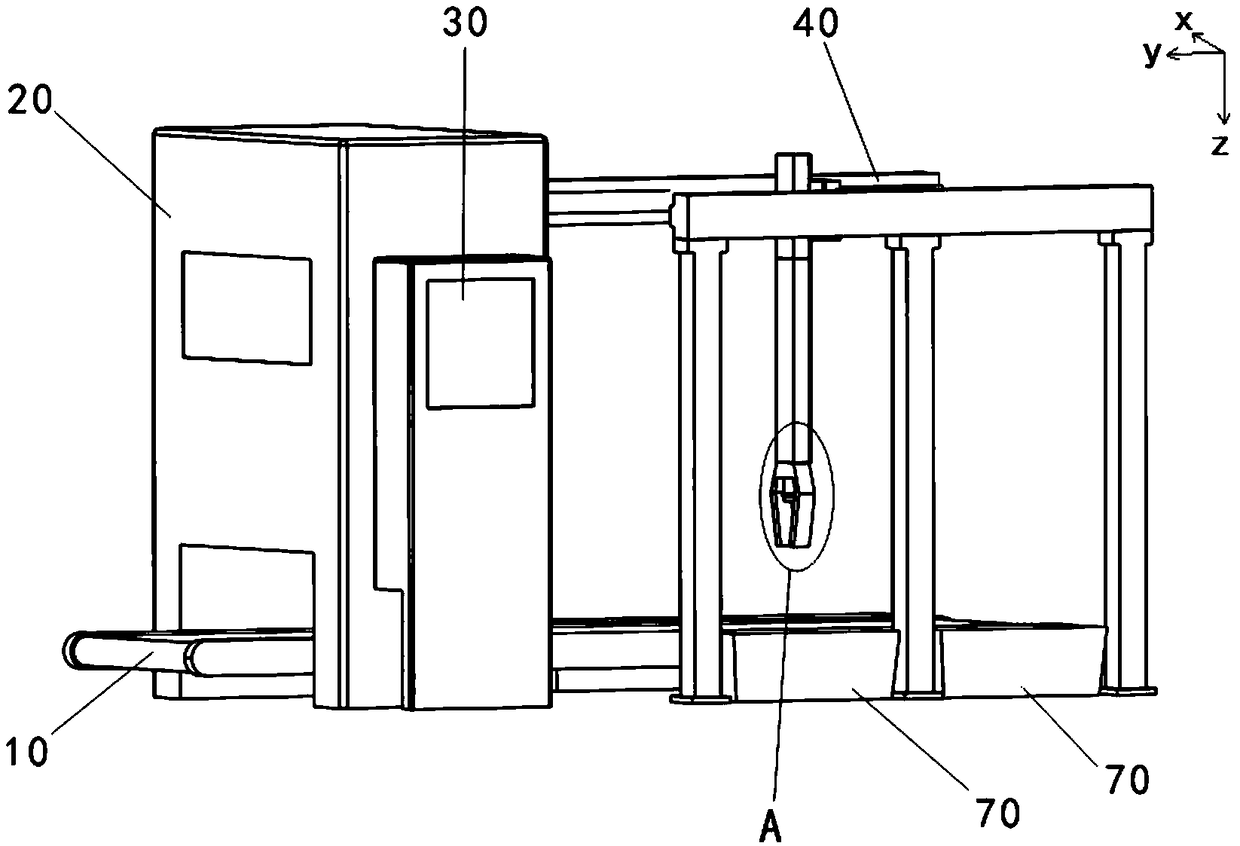 Solid waste sorting robot equipment and motion control method thereof