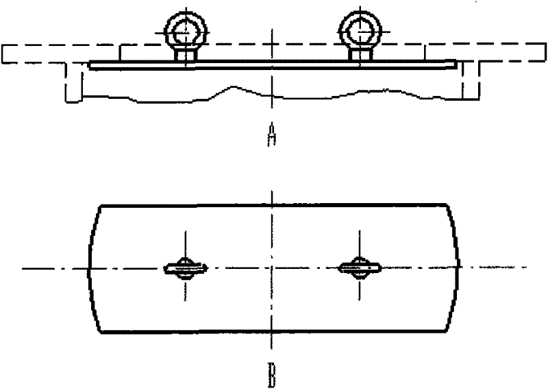 On-load switch hanger of transformer