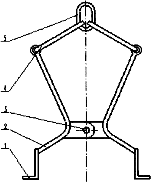 On-load switch hanger of transformer