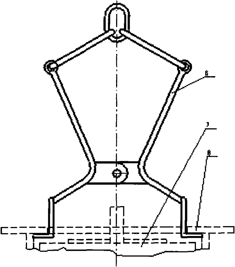 On-load switch hanger of transformer